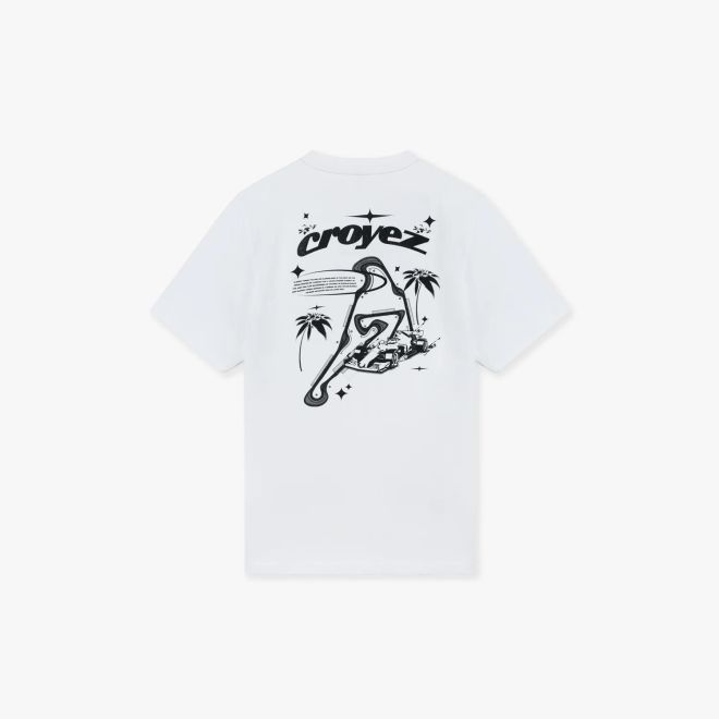 Afbeelding van Croyez Track T-Shirt White