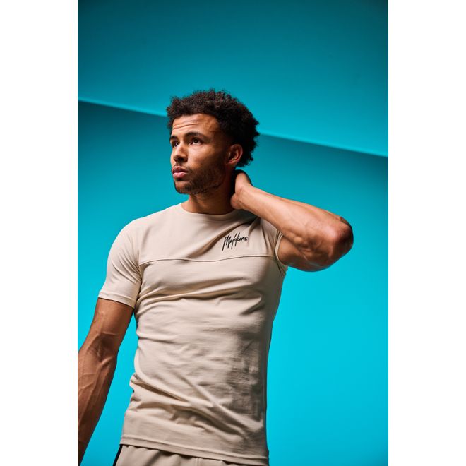 Afbeelding van Malelions Sport Counter T-Shirt Sand