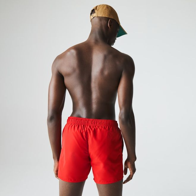 Afbeelding van Lacoste Short Red/Navy/Blue