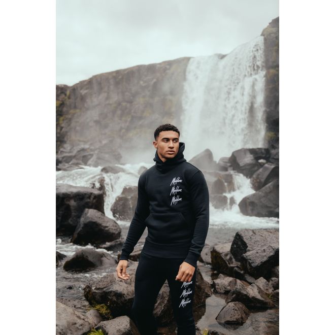 Afbeelding van Malelions Men Trinal Hoodie Black