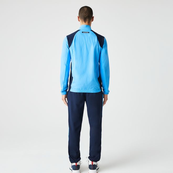 Afbeelding van Lacoste Sport Trainingspak Block Navy