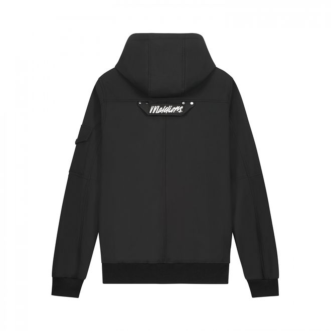 Afbeelding van Malelions Men Pocket Softshell Jacket Black
