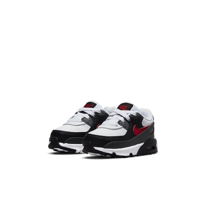 Afbeelding van Nike Air Max 90 Kids White University Red