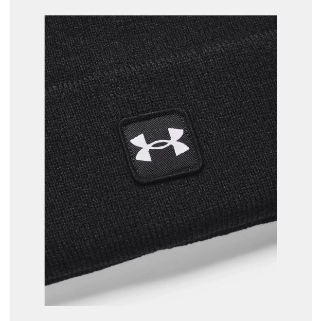 Afbeelding van Under Armour Herenbeanie Halftime Cuff Black