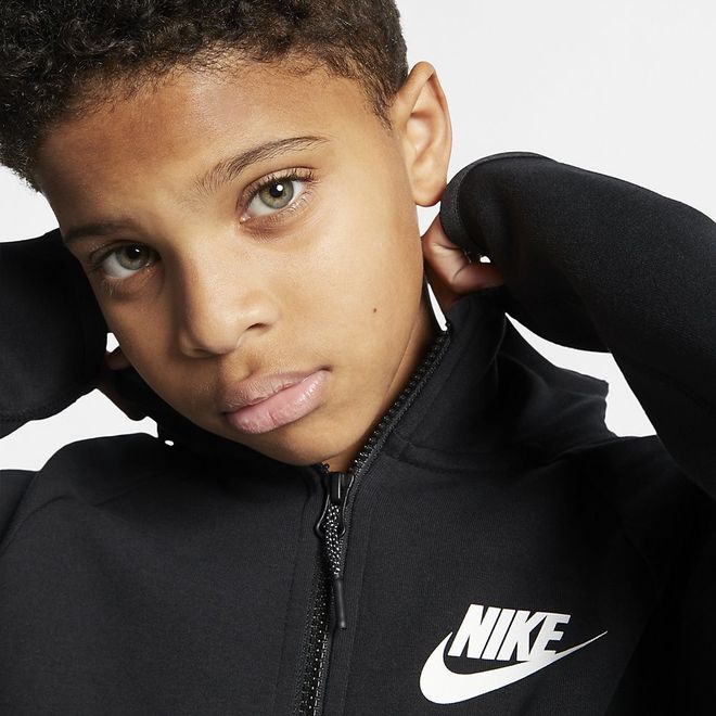 Afbeelding van Nike Sportswear Tech Fleece Black Kids
