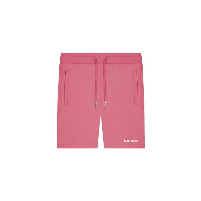 Afbeelding van Malelions Men Logo Short 2.0 Red White