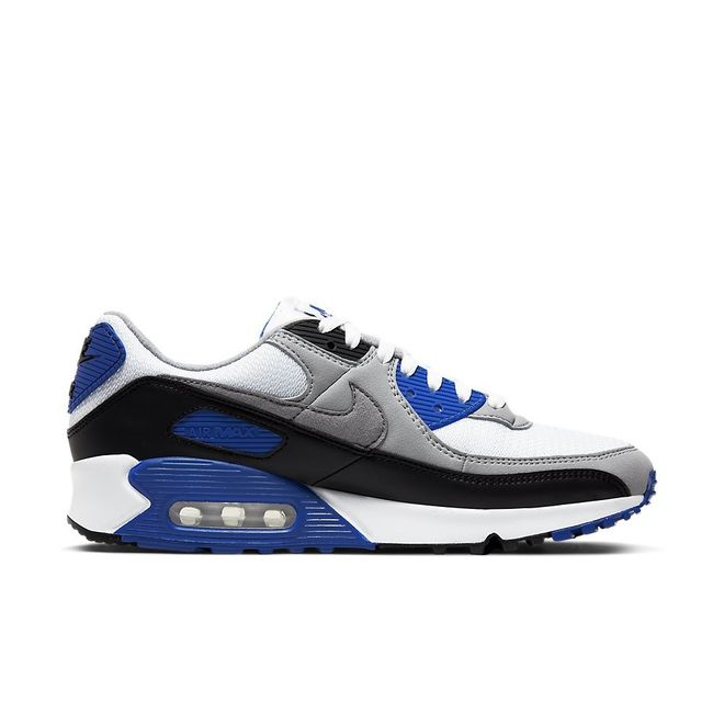 Afbeelding van Nike Air Max 90 Particle Grey Hyper Blue