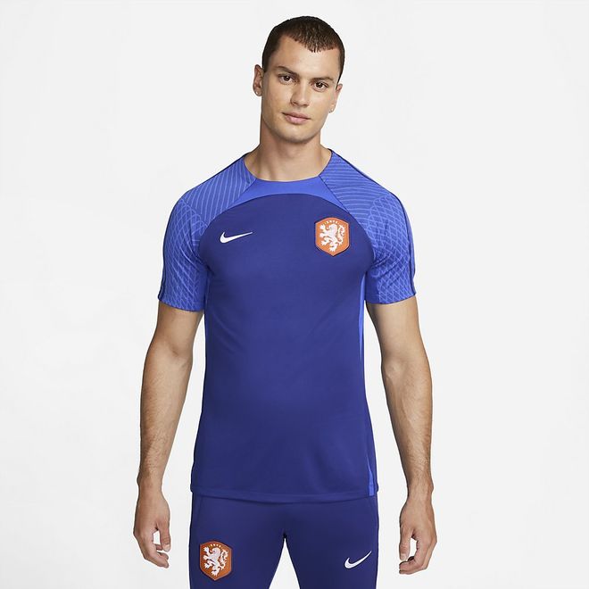 Afbeelding van Nederlands Elftal Strike Nike Dri-FIT Voetbaltop Deep Royal Blue