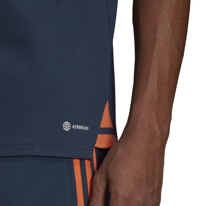 Afbeelding van Manchester United Condivo 22 Polo Set Crew Navy