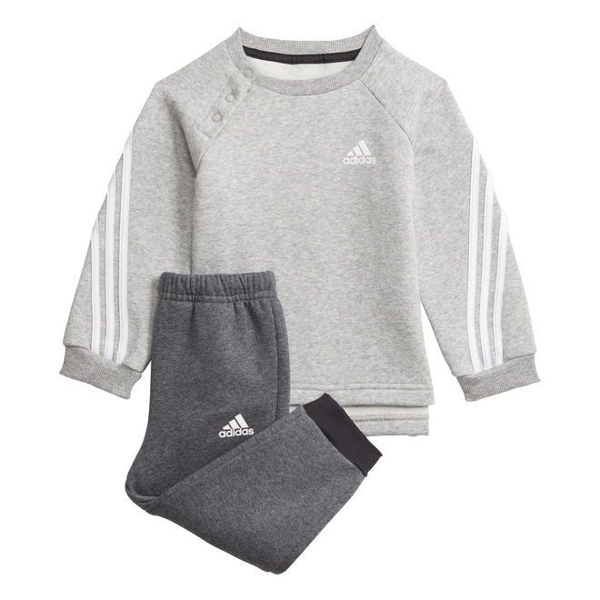 Afbeelding van Adidas Future Icons 3-Stripes Joggingpak Infants Medium Grey Heather