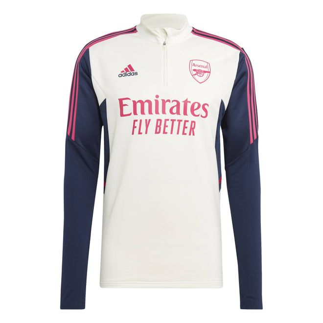 Afbeelding van Arsenal Condivo 22 Training Longsleeve Top Off White Collegiate Navy
