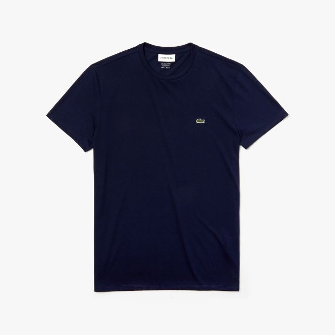 Afbeelding van Lacoste T-shirt met Ronde Hals Navy