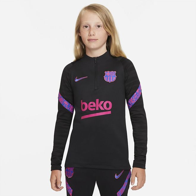 Afbeelding van FC Barcelona Dri-FIT Strike Set Kids Balck Hyper Royal