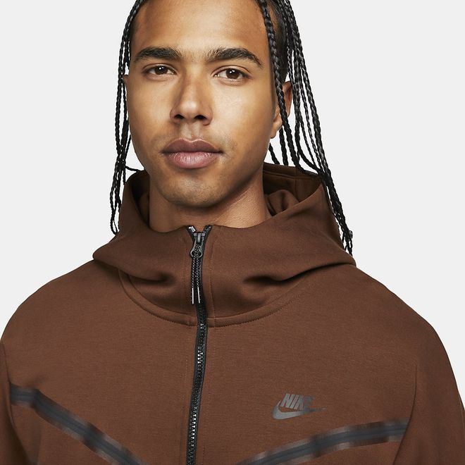 Afbeelding van Nike Sportswear Tech Fleece Hoodie Cocao Wow