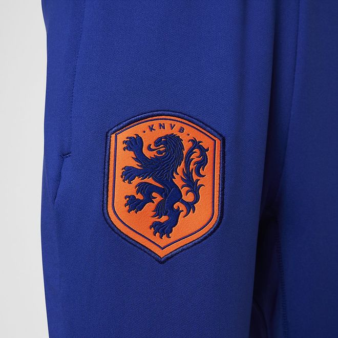 Afbeelding van Nike Nederland 24/25 Strike Dri-FIT Knit Voetbalbroek Kids Deep Royal Blue