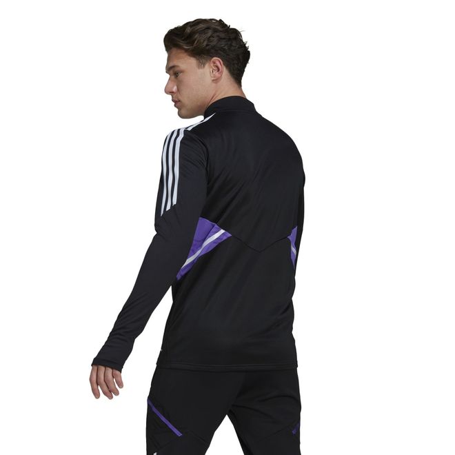 Afbeelding van Real Madrid Condivo 22 Training Longsleeve Set Black