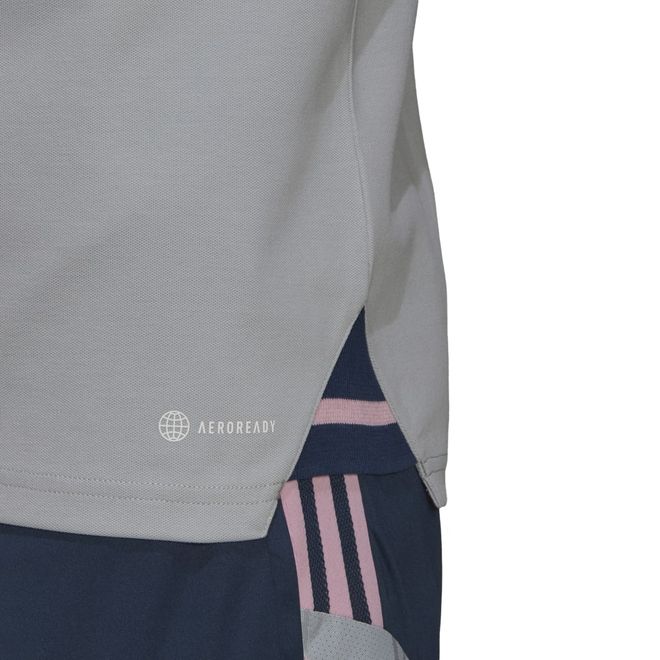 Afbeelding van Arsenal Condivo 22 Polo Set Clear Onix