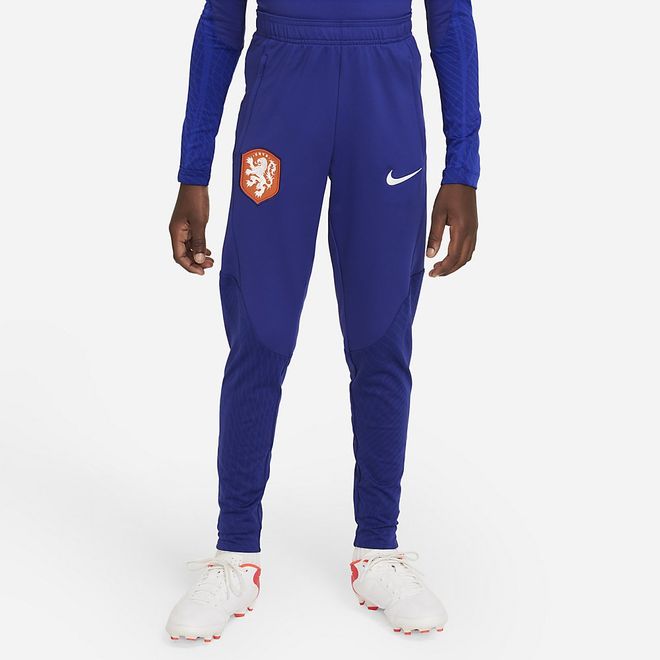 Afbeelding van Nederland Strike Nike Knit Voetbaltrainingsbroek Kids Deep Royal Blue