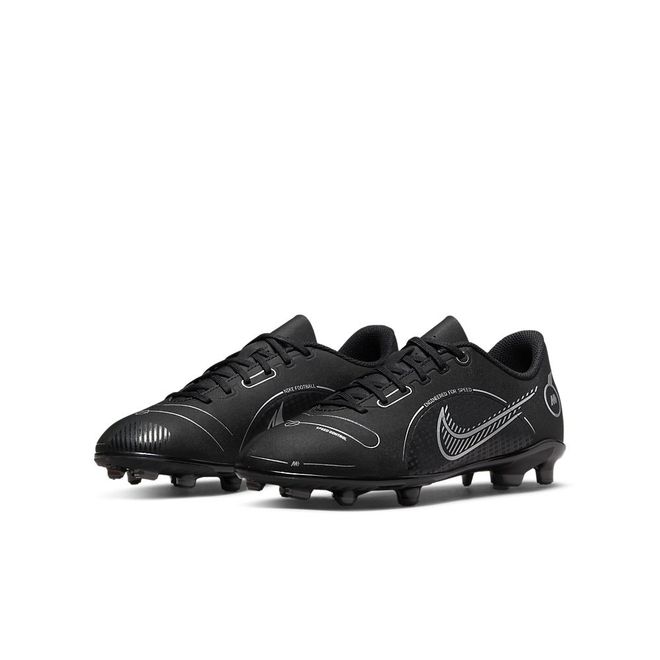 Afbeelding van Nike Mercurial Vapor 14 Club FG Kids Black Metallic Silver
