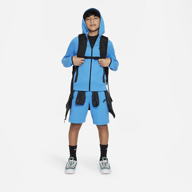 Afbeelding van Nike Sportswear Tech Fleece Hoodie Kids Light Photo Blue