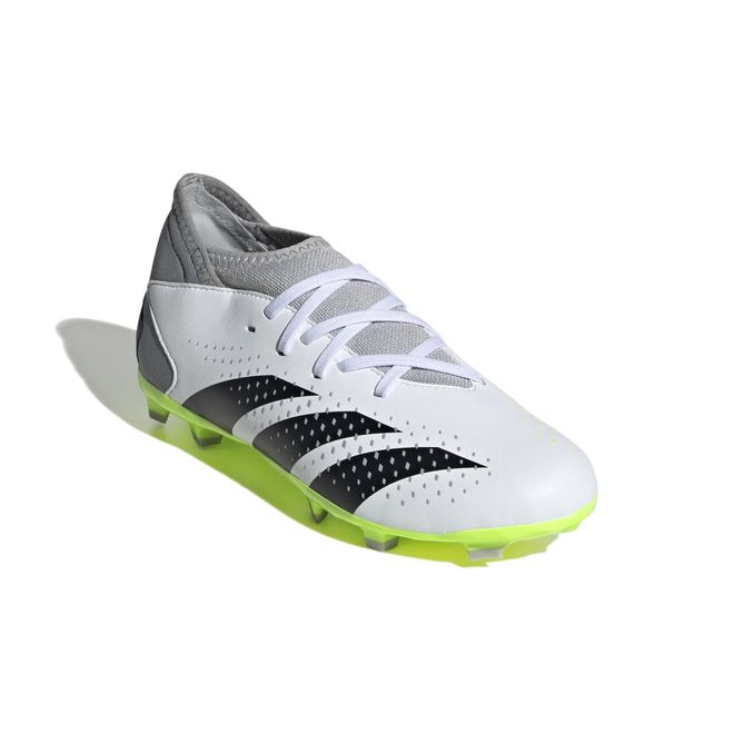 Afbeelding van Adidas Predator Accuracy.3 FG Kids White Lucid Lemon