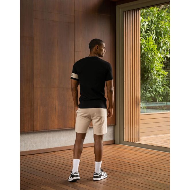 Afbeelding van Malelions Men Captain Short 2.0 Beige Black