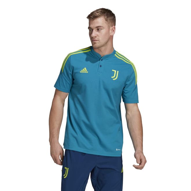 Afbeelding van Juventus Condivo 22 Polo Set Active Teal