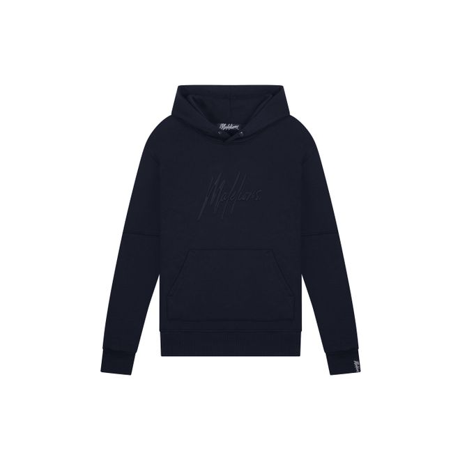 Afbeelding van Malelions Men Essentials Hoodie Set Dark Navy
