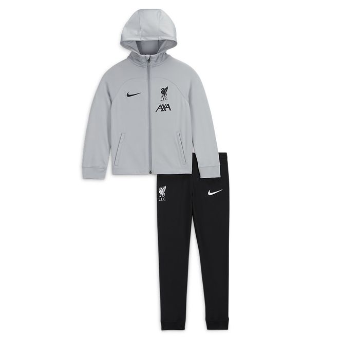 Afbeelding van Liverpool FC Strike Nike Dri-FIT voetbaltrainingspak met capuchon voor kleuters