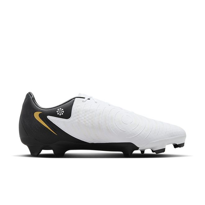 Afbeelding van Nike Phantom GX 2 Academy Low-top FG White Metallic Gold Coin Black