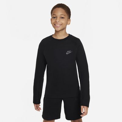 Foto van Nike Sportswear Tech Fleece Sweatshirt Kids Triple Black