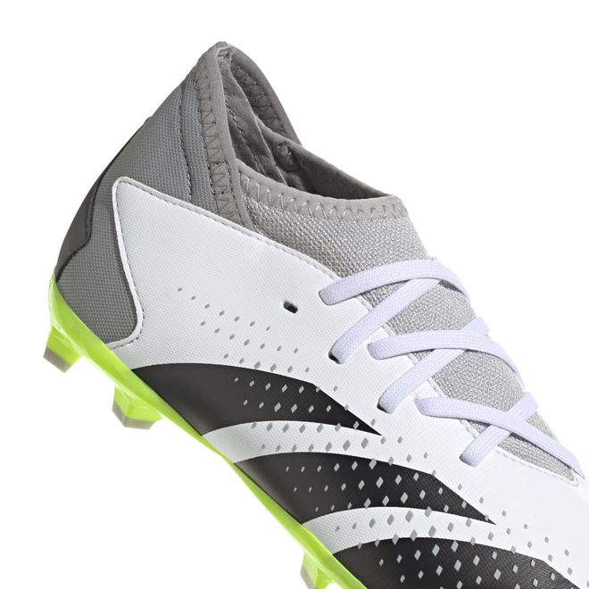 Afbeelding van Adidas Predator Accuracy.3 FG Kids White Lucid Lemon