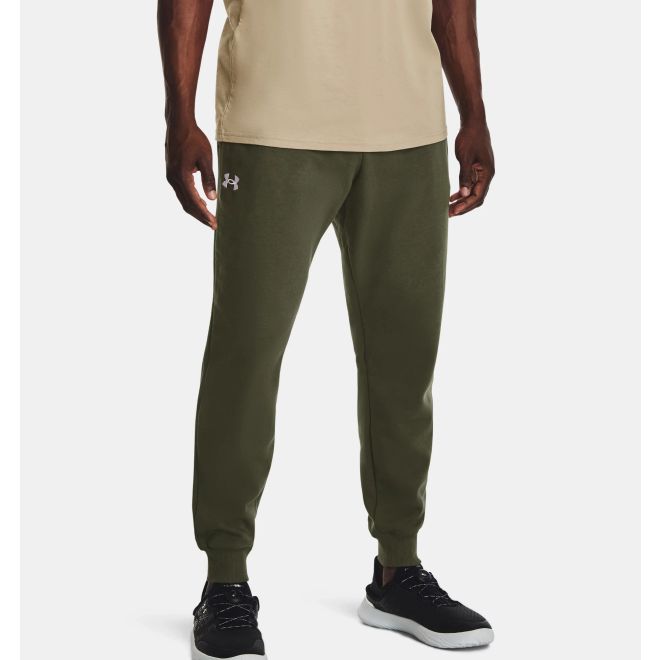 Afbeelding van Under Armour Rival Fleece Herenjoggingbroek Marine OD Green