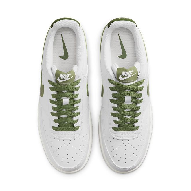 Afbeelding van Nike Court Vision Low White Oil Green