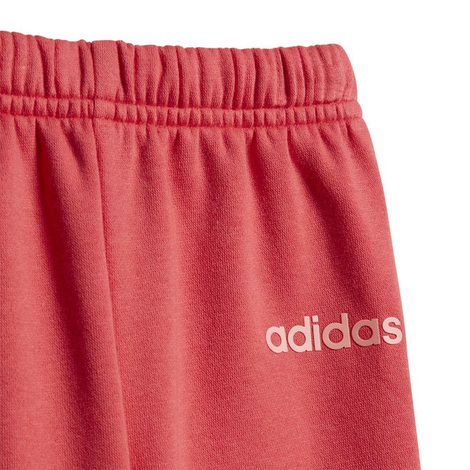 Afbeelding van Adidas Linear Fleece Joggingpak Infants Glory Pink