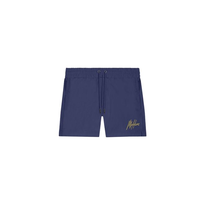 Afbeelding van Malelions Men Atlanta Short Navy Gold