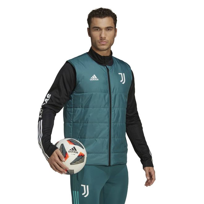 Afbeelding van Juventus Condivo 22 Gewatteerde Bodywarmer Tech Green