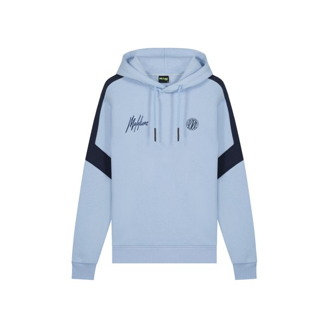 Afbeelding van Malelions Sport Leader Hoodie Light Blue Navy