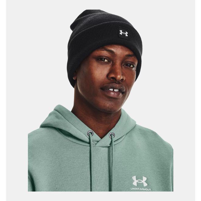 Afbeelding van Under Armour Herenbeanie Halftime Cuff Black