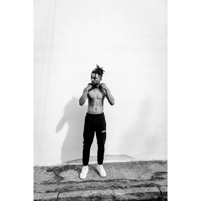Afbeelding van Croyez Arch Trackpants Black White
