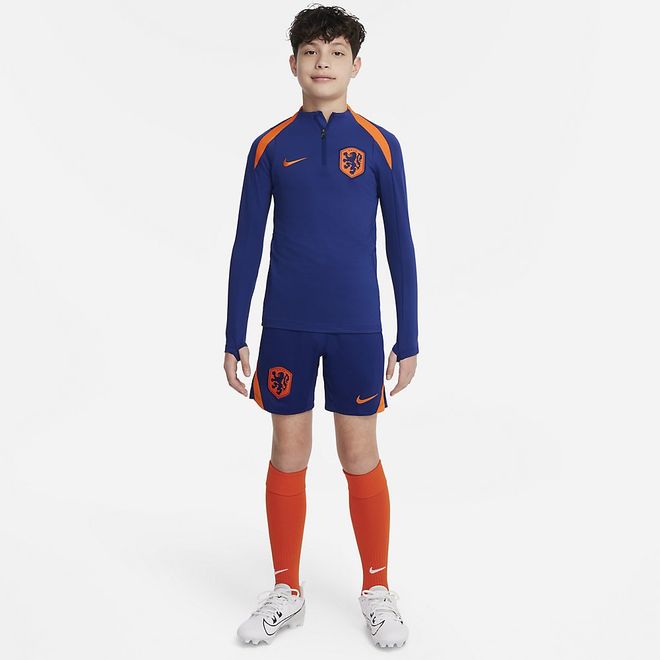 Afbeelding van Nike Nederland 24/25 Strike Dri-FIT Voetbaltrainingstop Kids Deep Royal Blue