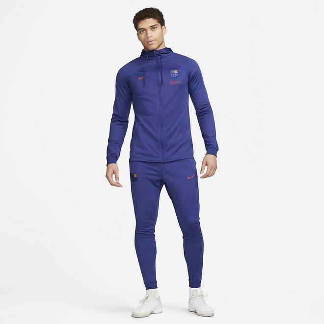Afbeelding van FC Barcelona Strike Nike Dri-FIT Voetbaltrainingspak met Capuchon