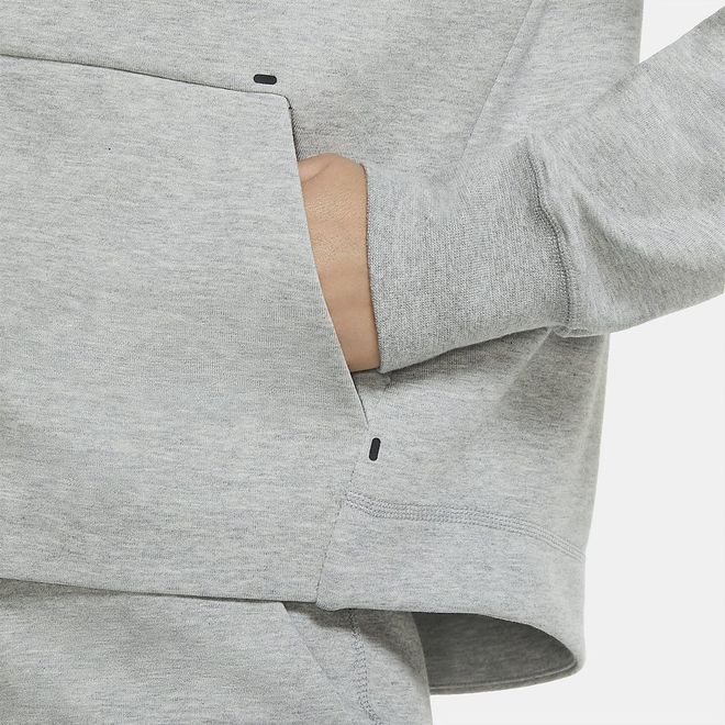 Afbeelding van Nike Sportswear Tech Fleece Hoodie WMNS Dark Grey Heather