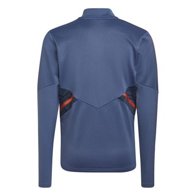 Foto van Manchester United Condivo 22 Training Longsleeve Set Kids Crew Blue