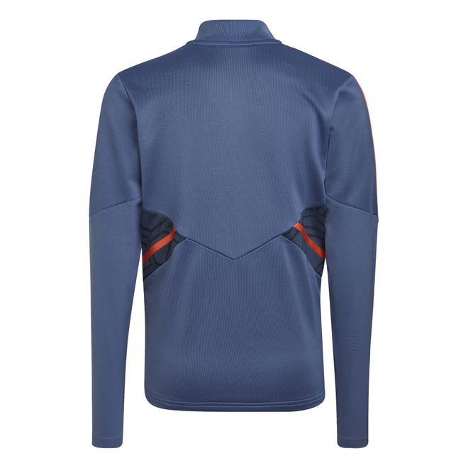 Afbeelding van Manchester United Condivo 22 Training Longsleeve Set Kids Crew Blue
