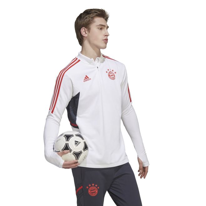 Afbeelding van FC Bayern München Condivo 22 Training Sweater Set White