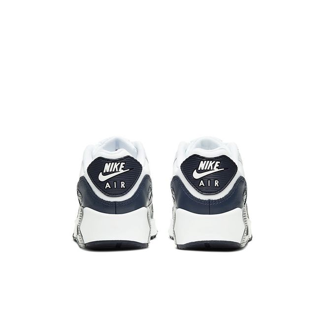 Afbeelding van Nike Air Max 90 Kids Leather White Grey