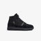 Afbeelding van Lacoste T-Clip Winter Mid-sneakers van textiel en leer Black