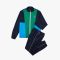 Afbeelding van Lacoste Sport Trainingspak Block Blue Green