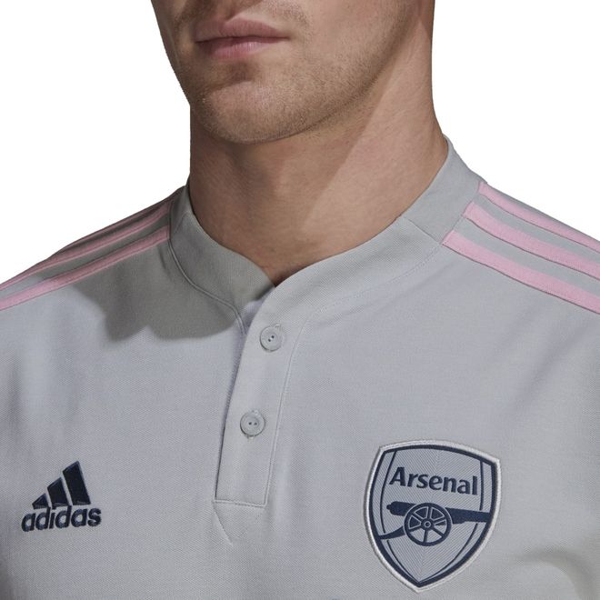 Afbeelding van Arsenal Condivo 22 Polo Set Clear Onix